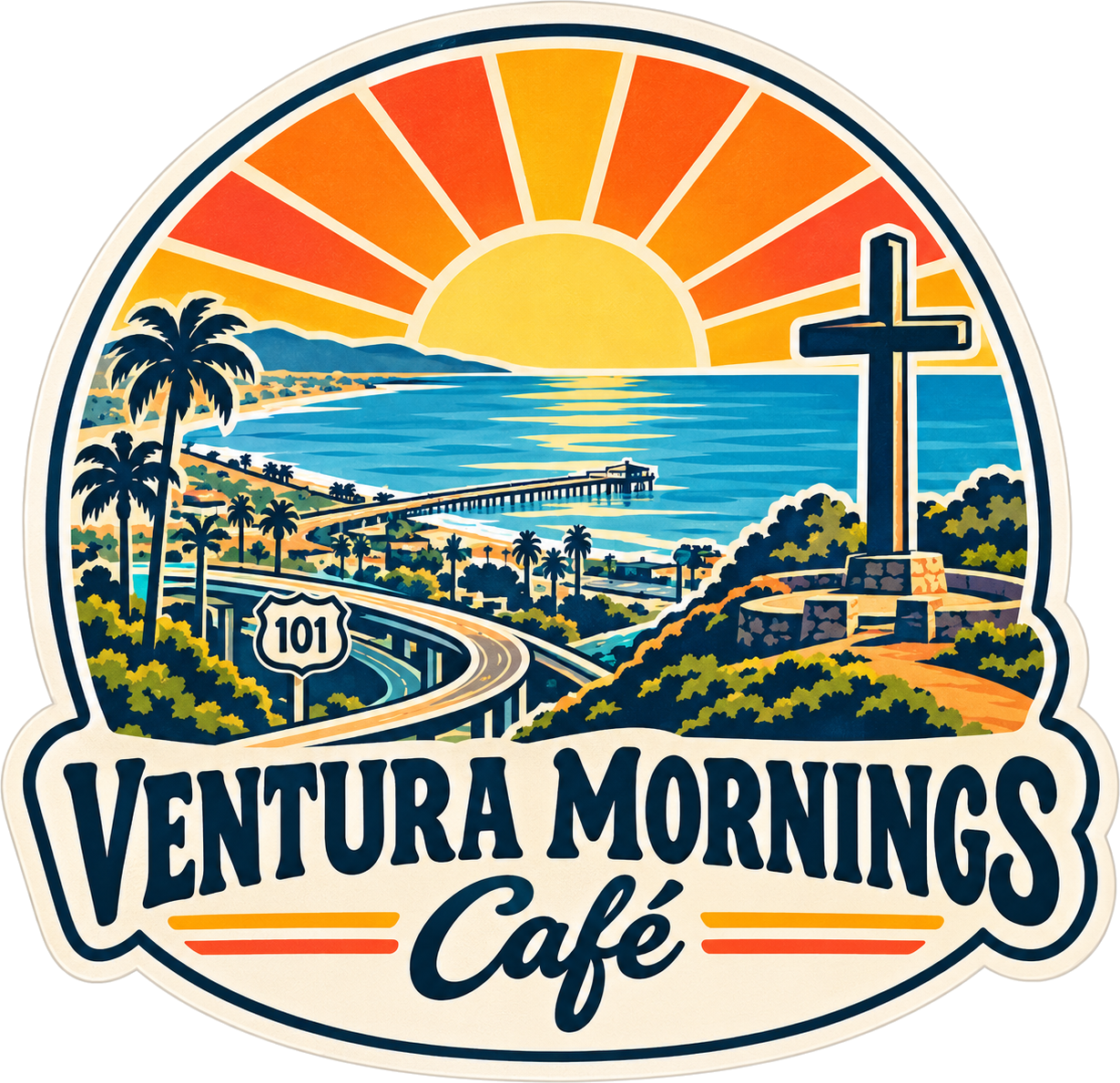 Ventura Mornings Café logo